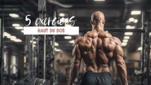 5 exercices musculation haut du dos