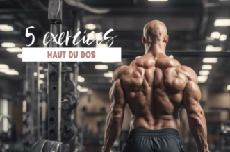 5 exercices musculation haut du dos