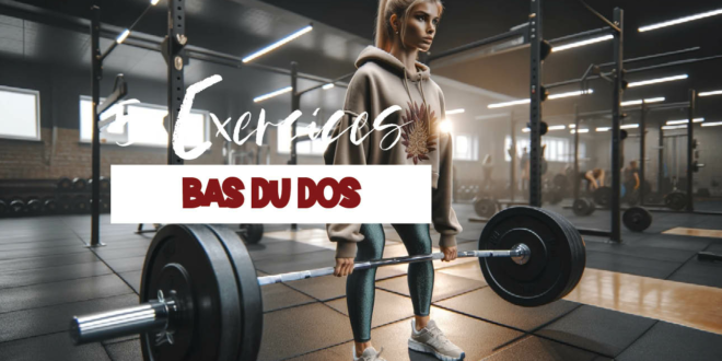 5 exercices pour muscler le bas du dos