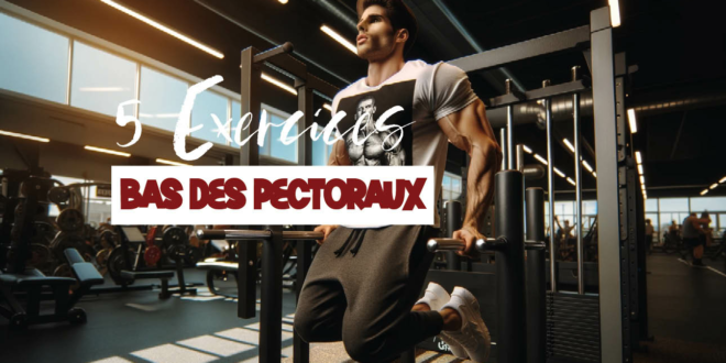 5 exercices pour muscler le bas des pectoraux